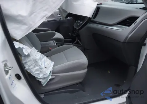 2020 Toyota Sienna Le z USA, uszkodzony, nr VIN 5TDJZ3DC6LS237433